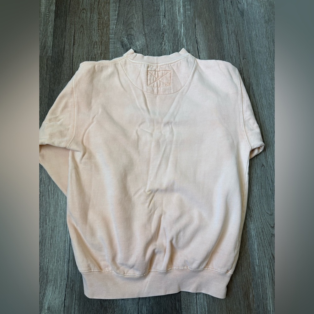 VTG U.S. Vintage Myrtle Beach Sweatshirt Pullover Crewneck Light Pink Size XS S - Picture 8 of 11